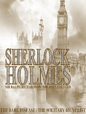 cover image of Sherlock Holmes: The Rare Disease, The Solitary Bicyclist